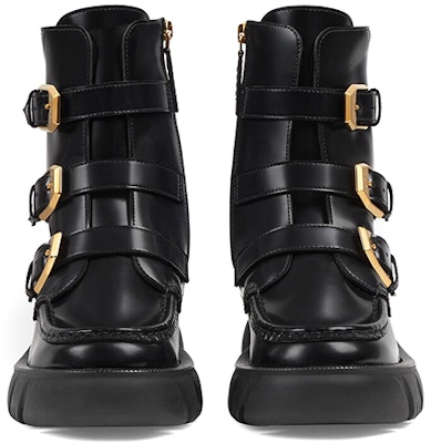 (W) 구찌 블랙 가죽 앵클부츠 (Gucci Black Leather Ankle Boots) 663590-DKSD0-1000 Lookbook (W) 구찌 블랙 가죽 앵클부츠 (Gucci Black Leather Ankle Boots) 663590-DKSD0-1000