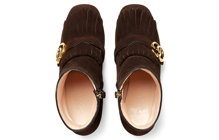 Order (W) But Angkel Kulit Gucci 'Coklat' 408210-C2000-2140