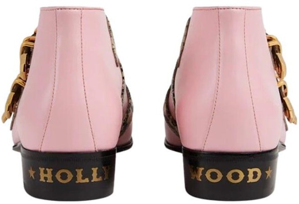 (Women) Gucci Leather Ankle Boots 'Pink Buckle' 699477-06F70-5871 Shop (Women) Gucci Leather Ankle Boots 'Pink Buckle' 699477-06F70-5871
