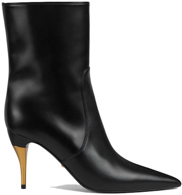 (W) Botas de Tobillo de Cuero Gucci 'Tendencia Simplista Negra' 761988-AACG4-1000 Order (W) Botas de Tobillo de Cuero Gucci 'Tendencia Simplista Negra' 761988-AACG4-1000