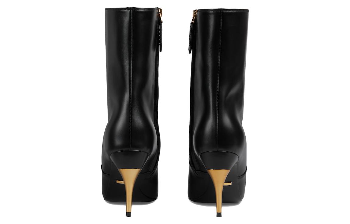 Purchase (W) But Kaki Kulit Gucci 'Tren Simpel Hitam' 761988-AACG4-1000
