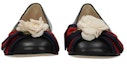 Shop (W) Ballet Flat Kulit Gucci 'Fesyen Hitam' 453432-CQXS0-1061