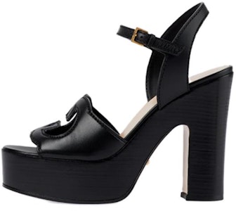 (W) Gucci Sandal Kulit Hak Tebal Gesper 'Hitam' 730022-US000-1000 Buy (W) Gucci Sandal Kulit Hak Tebal Gesper 'Hitam' 730022-US000-1000