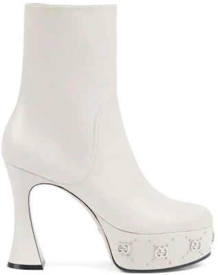 (W) 구찌 화이트 컴포트 가죽 부츠 (Gucci White Comfort Leather Boots) 740599-BKO00-9049 Order (W) 구찌 화이트 컴포트 가죽 부츠 (Gucci White Comfort Leather Boots) 740599-BKO00-9049