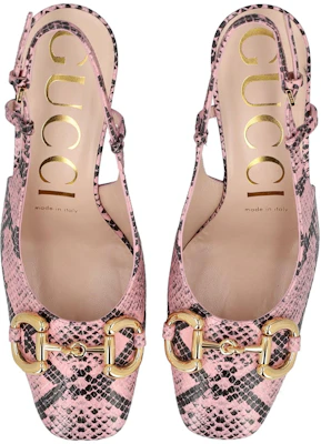 (Women) Gucci Leather Buckle 'Pink High Heels' 723837-19Y00-5815 Shop (Women) Gucci Leather Buckle 'Pink High Heels' 723837-19Y00-5815