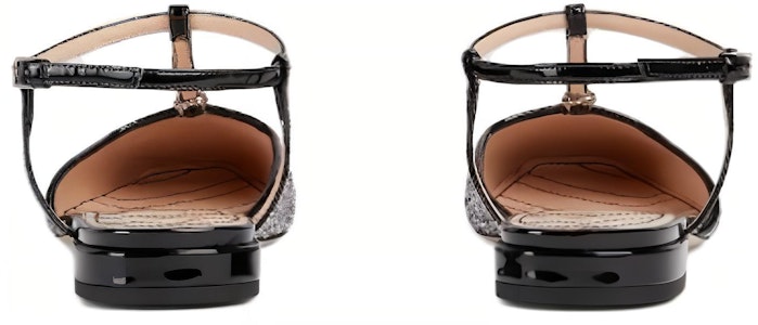 (W) Gucci Kulit Gesper 'Perak Hitam' 754138-FACCC-8147 Shop (W) Gucci Kulit Gesper 'Perak Hitam' 754138-FACCC-8147