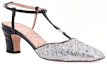 Shop (Women) Gucci Leather Buckle Block Heel 'Silver' 753526-FACCC-8147