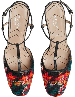 (Women) Gucci Leather Buckle Block Heels 'Red Black' 724851-FAA4Y-8649 Shop (Women) Gucci Leather Buckle Block Heels 'Red Black' 724851-FAA4Y-8649