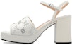Buy (W) Gucci Kasut Tumit Tinggi Kulit Buckle 'Fashion Slide Beige' 719844-C9D00-9022