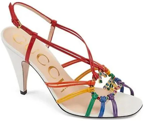(Women) Gucci Leather Buckle High-Heel 'Fashion Slide' 694863-CQX90-5260 Lookbook (Women) Gucci Leather Buckle High-Heel 'Fashion Slide' 694863-CQX90-5260