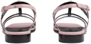 Lookbook (W) グッチ レザーバックルサンダル (ライトピンク) 776648-CLG00-5911