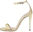 Buy (W) Gucci Sandal Kulit Buckle Stiletto 'Fashion Emas' 551213-B8B00-8053