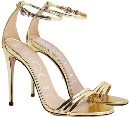(W) Gucci Sandal Kulit Buckle Stiletto 'Fashion Emas' 551213-B8B00-8053 Order (W) Gucci Sandal Kulit Buckle Stiletto 'Fashion Emas' 551213-B8B00-8053