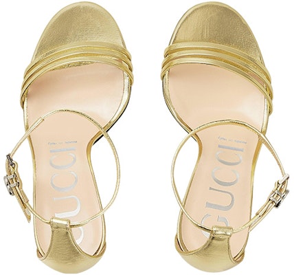 (W) Gucci Sandal Kulit Buckle Stiletto 'Fashion Emas' 551213-B8B00-8053 Lookbook (W) Gucci Sandal Kulit Buckle Stiletto 'Fashion Emas' 551213-B8B00-8053
