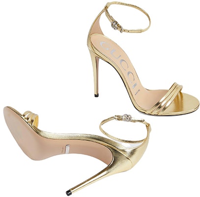 (Women) Gucci Leather Buckle Stiletto 'Fashion Sandal Gold' 551213-B8B00-8053 Purchase (Women) Gucci Leather Buckle Stiletto 'Fashion Sandal Gold' 551213-B8B00-8053