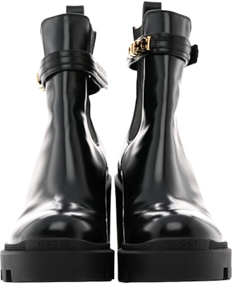 (Women) Gucci Trip Heeled Boots 'Black' 730064-AABK6-1000 Purchase (Women) Gucci Trip Heeled Boots 'Black' 730064-AABK6-1000