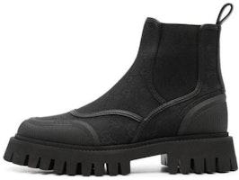 (Women) Gucci Leather Chelsea Boots 'Fashion Versatile Mid-Cut Black' 751711-FABSQ-1000 (Women) Gucci Leather Chelsea Boots 'Fashion Versatile Mid-Cut Black' 751711-FABSQ-1000