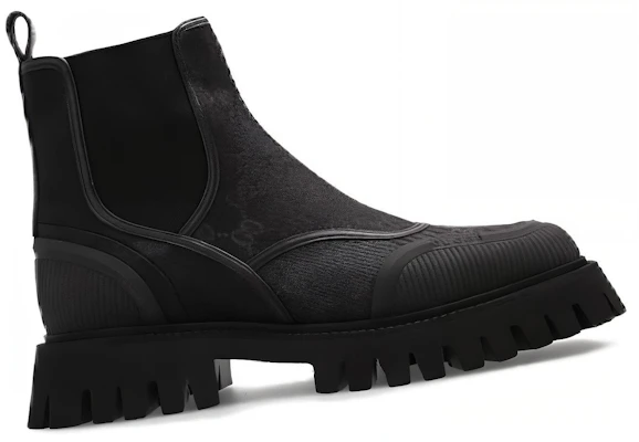 (W) Gucci Leren Chelsea Boots ''Stijlvolle Veelzijdige Halfhoge Zwart'' 751711-FABSQ-1000 Order (W) Gucci Leren Chelsea Boots ''Stijlvolle Veelzijdige Halfhoge Zwart'' 751711-FABSQ-1000