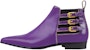 (W) Boots Chelsea Kulit Gucci 'Shine Purple' 603672-DS8I0-5260