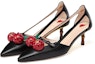 Lookbook (W) Gucci Kulit Cherry 'Tumit Tinggi Hitam' 452766-C9DN0-1170