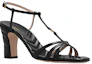 Lookbook (W) Sandali Gucci in Pelle con Tacco Largo e Cinturino Unico ''Neri'' 723448-BKO00-1000