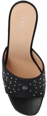 (W) Gucci Kulit Tumit Tebal Peep Toe Slide 'Fesyen Hitam' 723404-BKO60-1000 Shop (W) Gucci Kulit Tumit Tebal Peep Toe Slide 'Fesyen Hitam' 723404-BKO60-1000