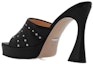 Purchase (W) Gucci Kulit Tumit Tebal Peep Toe Slide 'Fesyen Hitam' 723404-BKO60-1000