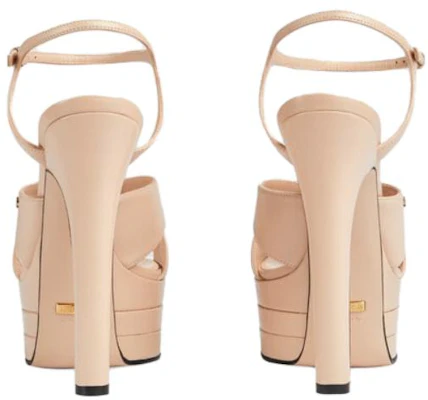 GUCCI古馳 皮革 交叉帶休閒 時尚涼拖 女款 粉色 Shop GUCCI古馳 皮革 交叉帶休閒 時尚涼拖 女款 粉色