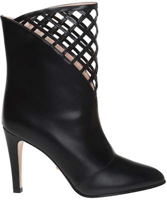 (W) Botines de Cuero Gucci con Recortes 'Negro Moda' 549848-0ZV00-1000 Order (W) Botines de Cuero Gucci con Recortes 'Negro Moda' 549848-0ZV00-1000
