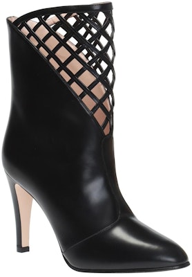 (Women) Gucci Leather Cut-Out Ankle Boots 'Black Fashion' 549848-0ZV00-1000 Lookbook (Women) Gucci Leather Cut-Out Ankle Boots 'Black Fashion' 549848-0ZV00-1000