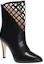 Lookbook (Women) Gucci Leather Cut-Out Ankle Boots 'Black Fashion' 549848-0ZV00-1000