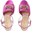 Purchase (W) Sandali Gucci di Pelle Double G con Cristalli ''Viola Rosso'' 699918-B8B20-5600