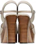 Purchase (W) Sandal Tumit Chunky Fesyen Kulit Gucci Double G Cutout Putih 730022-US000-9022