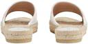 Purchase (W) Gucci Leren Espadrille Sandalen ''Wit Goud'' 573028-BKO00-9014