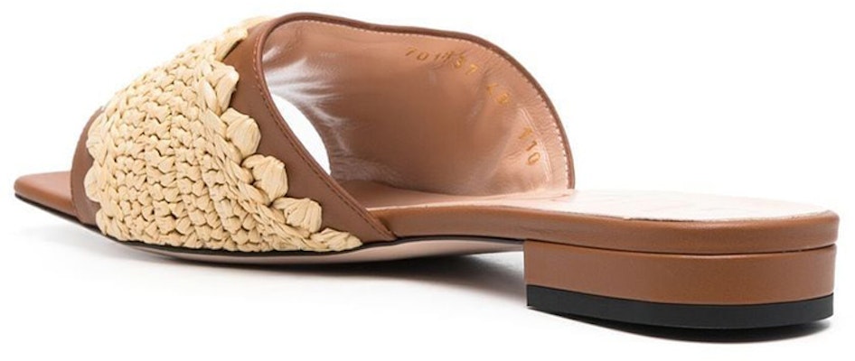 (Women) Gucci Leather Espadrille Slide 'Brown' 701837-U3610-9593 Shop (Women) Gucci Leather Espadrille Slide 'Brown' 701837-U3610-9593