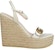 (W) Gucci Sandal Kulit Tebal Espadrille 'Putih' 646386-A3N00-9022