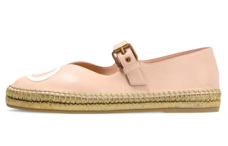 (Women) Gucci Leather Espadrilles 'Pink' 659683-C9DS0-6763