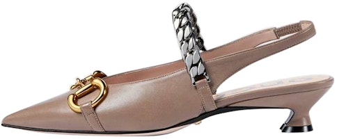 (Women) Gucci Leather Fashion Low-cut High-Heel Shoes 'Horsebit Brown' 616596-1RH00-2606 (Women) Gucci Leather Fashion Low-cut High-Heel Shoes 'Horsebit Brown' 616596-1RH00-2606