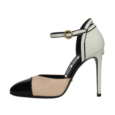 (W) Gucci Leather Fashion Sandal 'Multicolor'