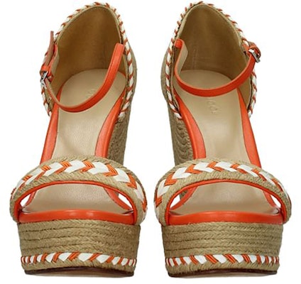(Women) Gucci Leather Fashion Sandals 'Beige Orange' 370496-HAX20-9860 Shop (Women) Gucci Leather Fashion Sandals 'Beige Orange' 370496-HAX20-9860
