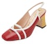 Lookbook (W) Sandal Fesyen Kulit Gucci 'Merah' 608932-C9D10-6475
