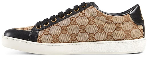 (Women) Gucci Leather Fashion Sneaker 'Black Brown' 338883-FTAZ0-9767 (Women) Gucci Leather Fashion Sneaker 'Black Brown' 338883-FTAZ0-9767