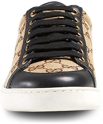 (W) Sneaker Fashion Kulit Gucci 'Hitam Coklat' 338883-FTAZ0-9767 Lookbook (W) Sneaker Fashion Kulit Gucci 'Hitam Coklat' 338883-FTAZ0-9767