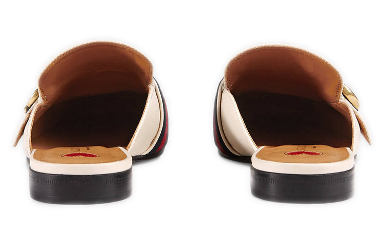 Purchase (W) 구찌 캐주얼 슈즈 (화이트/레드) 423694-DKHC0-9061