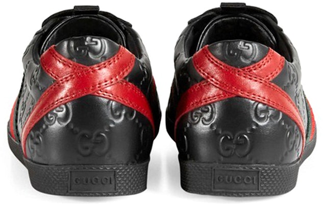 (W) Gucci Sepatu Sneakers Kulit Fashion 'Hitam' 408496-AXWL0-1086 Shop (W) Gucci Sepatu Sneakers Kulit Fashion 'Hitam' 408496-AXWL0-1086
