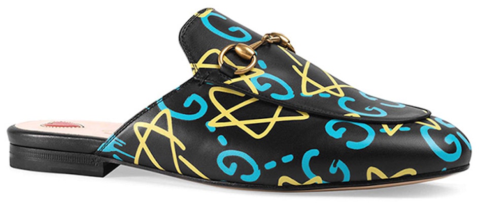 (W) Sneakers Fashion Kulit Gucci 'Hitam Biru Kuning' 448526-DSS00-8403 Order (W) Sneakers Fashion Kulit Gucci 'Hitam Biru Kuning' 448526-DSS00-8403