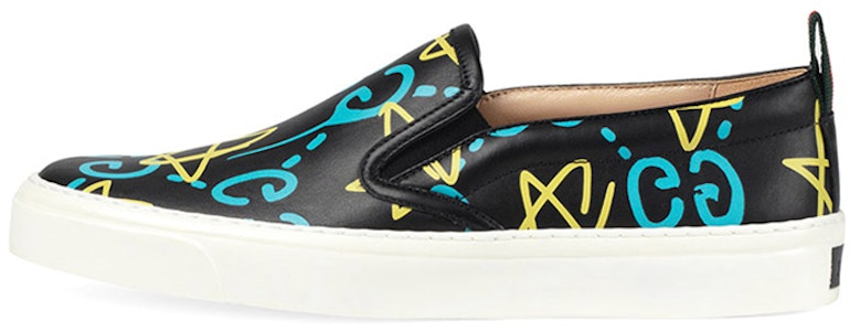 (W) Sneakers Fashion Kulit Gucci 'Hitam Kuning Biru' 408510-DSS30-8465 Buy (W) Sneakers Fashion Kulit Gucci 'Hitam Kuning Biru' 408510-DSS30-8465