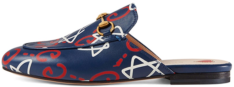 GUCCI 古驰 皮革 時尚平底鞋 女款 藍 Buy GUCCI 古驰 皮革 時尚平底鞋 女款 藍