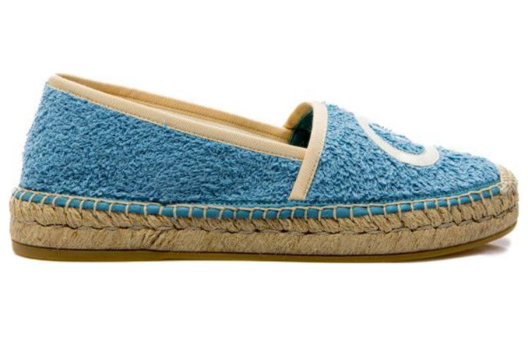 Order (W) Gucci Kulit Rata 'Biru' 695070-UYR10-4570