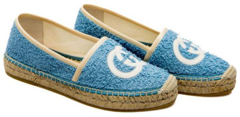 (W) グッチ レザー フラットシューズ(ブルー) 695070-UYR10-4570 Lookbook (W) グッチ レザー フラットシューズ(ブルー) 695070-UYR10-4570